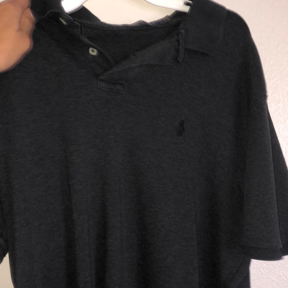 Dark gray polo